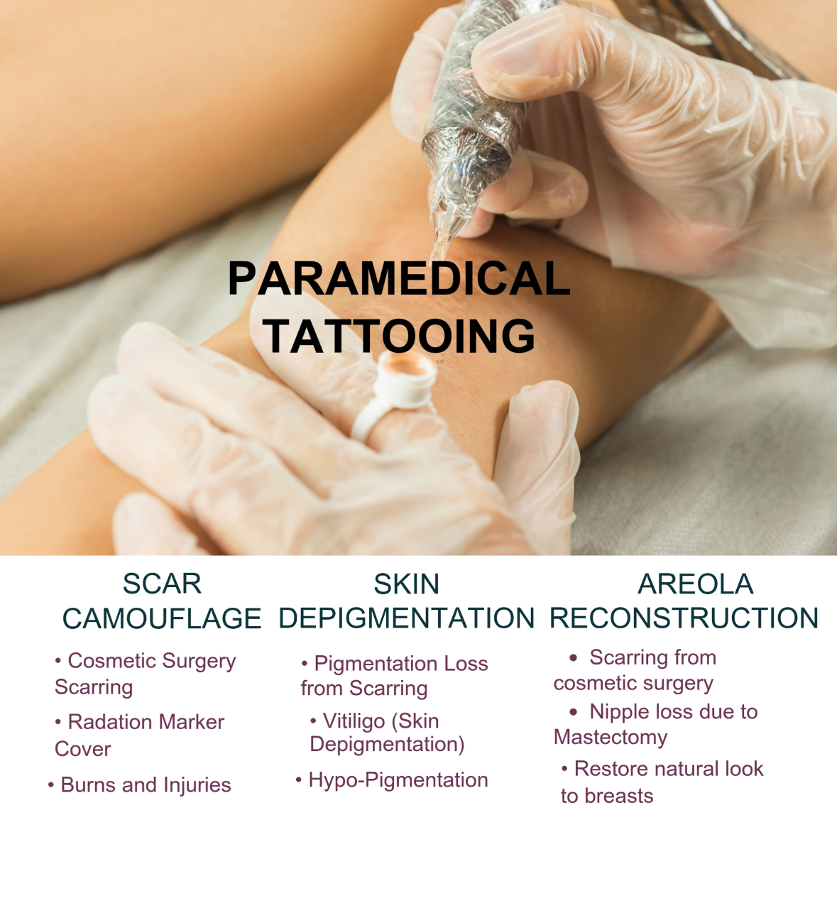 Paramedical cosmetic tattooing at SQIN Med